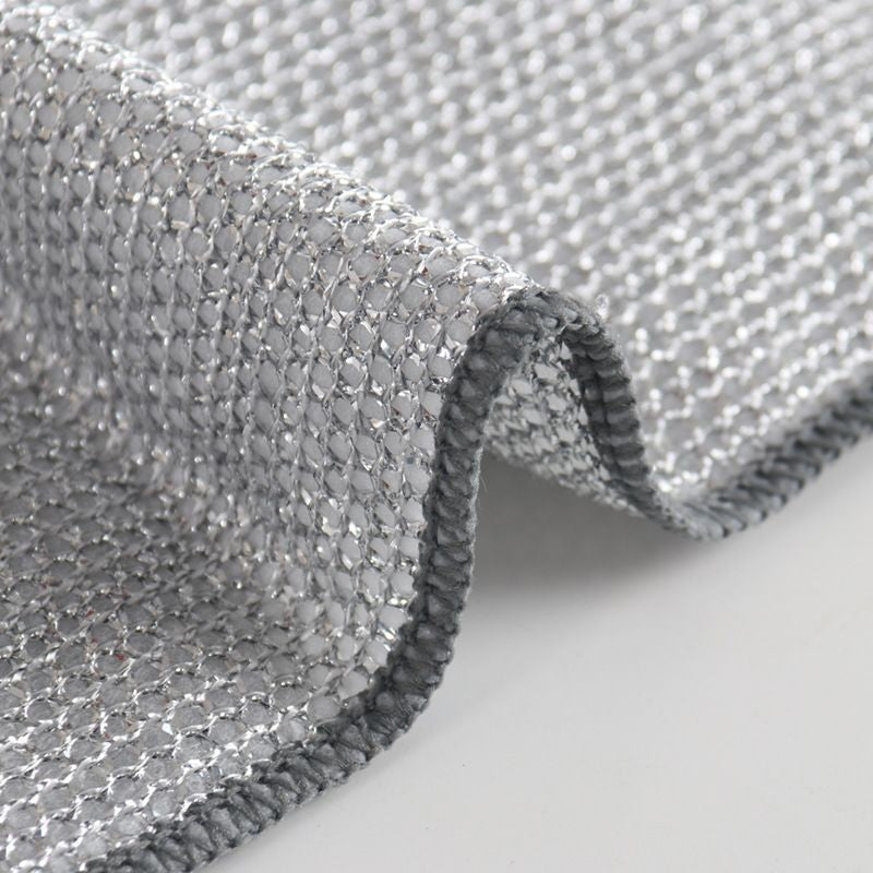 Krachtige Metalen Vaatdoek - Verwijdert Vet en Vuil in Seconden | 5+5 GRATIS