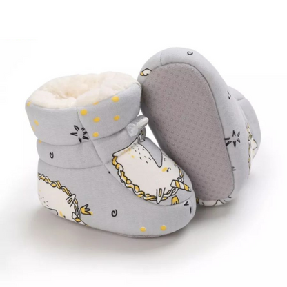 HappyToes™ | Warme, antislip babyslofjes